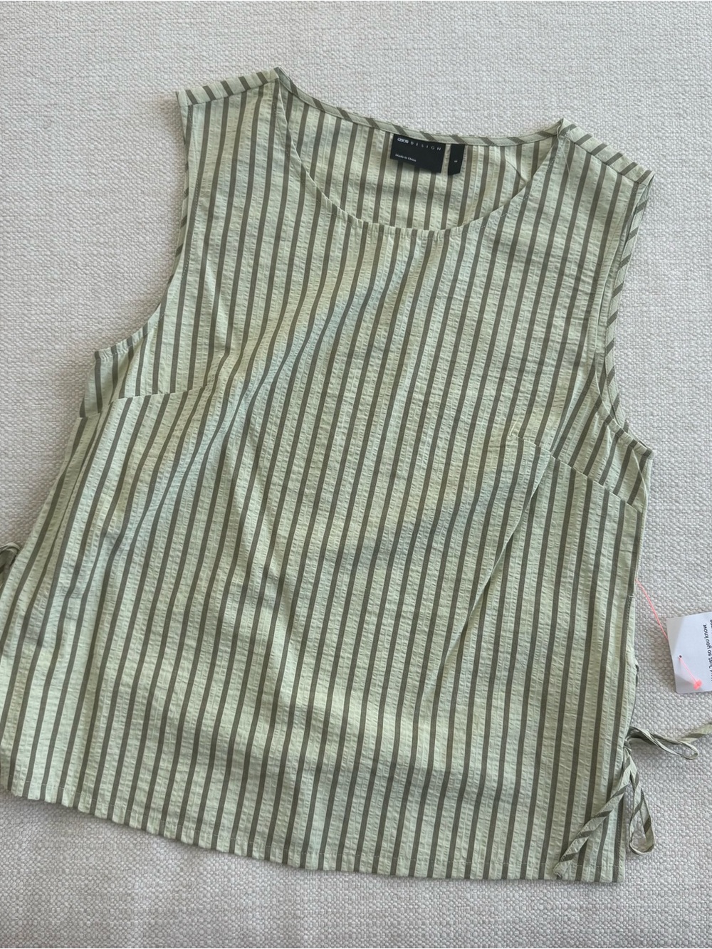 ASOS striped sleeveless top (NWT)
